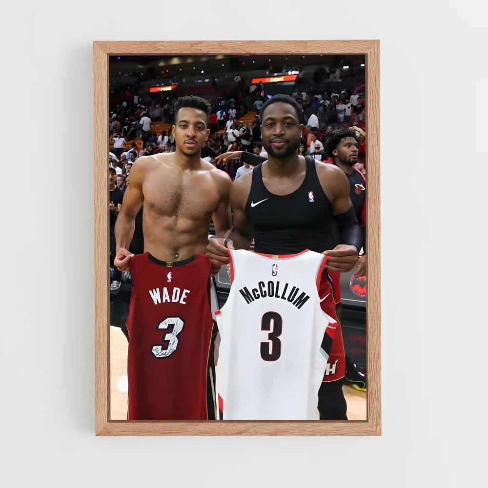 Poster Heatwave Legends – affiche Basketball (vue 4)